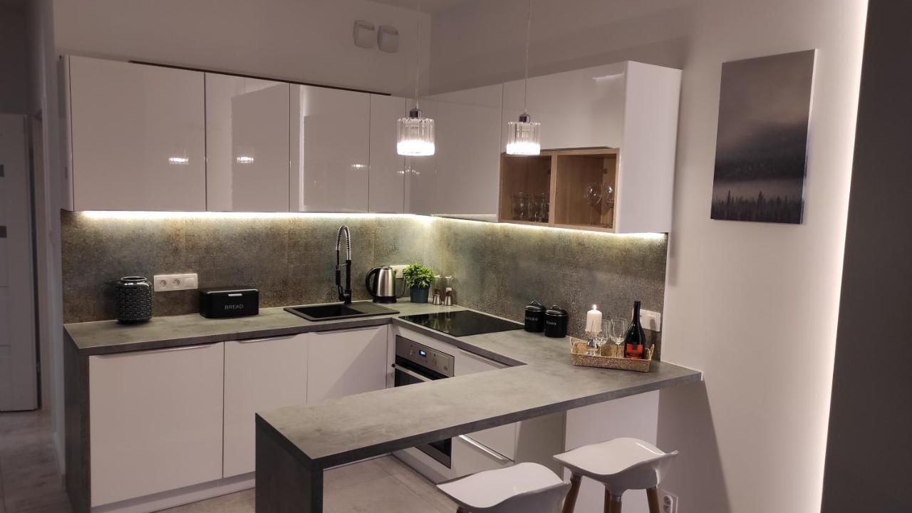 Ferienwohnung Sielska Apartament Zurawi Nad Jeziorem Ukiel Allenstein Exterior foto